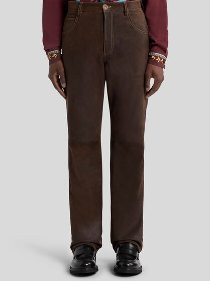 LEATHER TROUSERS