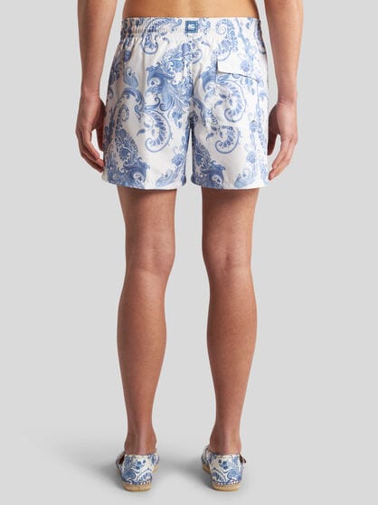 ETRO SUMMER PAISLEY SWIM SHORTS
