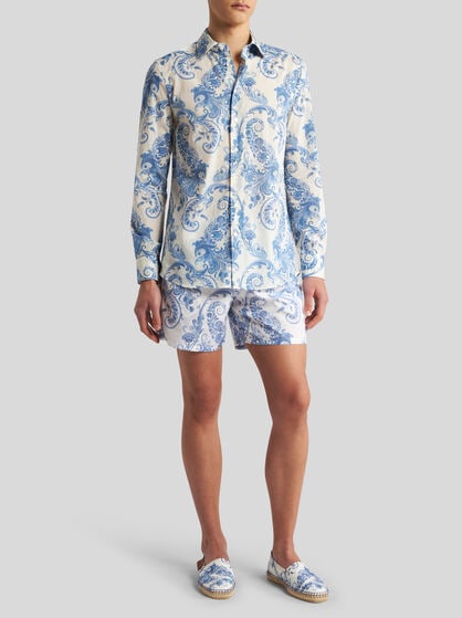 ETRO SUMMER PAISLEY SWIM SHORTS