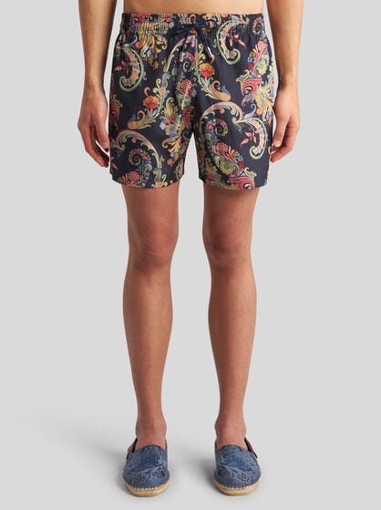 ETRO SUMMER PAISLEY SWIM SHORTS