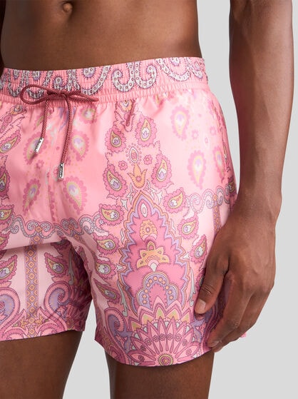 SWIMSUIT WITH MEDALLION PRINT