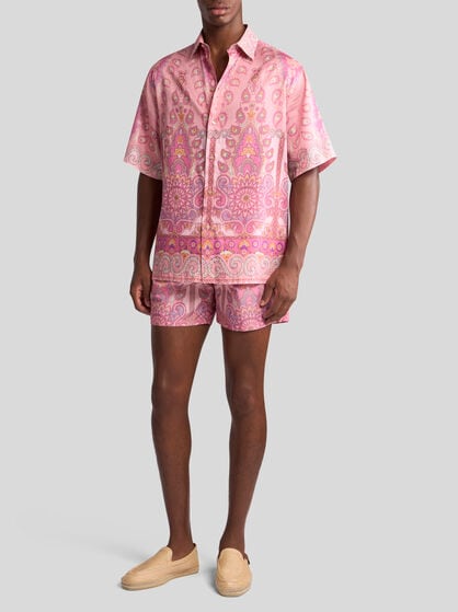 SWIMSUIT WITH MEDALLION PRINT