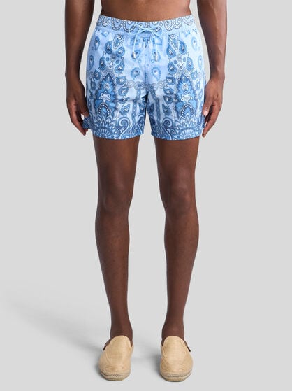 SWIMSUIT WITH MEDALLION PRINT