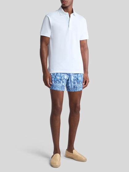 SWIMSUIT WITH MEDALLION PRINT