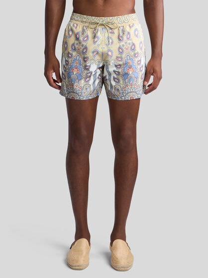 SWIMSUIT WITH MEDALLION PRINT