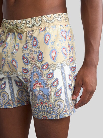 SWIMSUIT WITH MEDALLION PRINT
