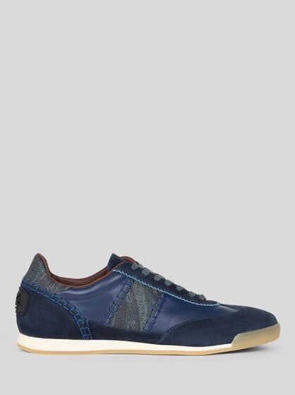 LEATHER SNEAKERS WITH ARNICA INSERTS
