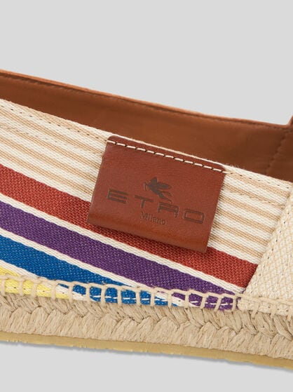 STRIPED ESPADRILLES
