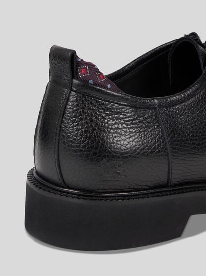 LEATHER LACE-UP SHOES