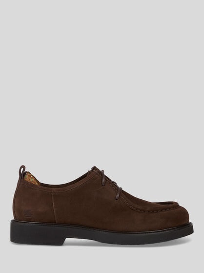 SUEDE LACE-UP SHOES