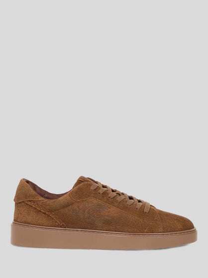 SUEDE SNEAKERS WITH ARNICA MOTIF