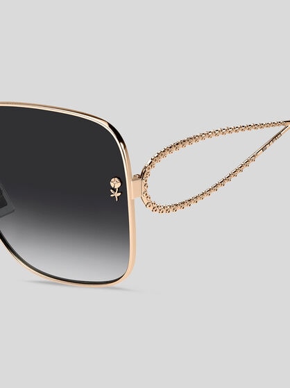 METAL PAISLEY SUNGLASSES