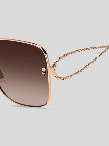 METAL PAISLEY SUNGLASSES