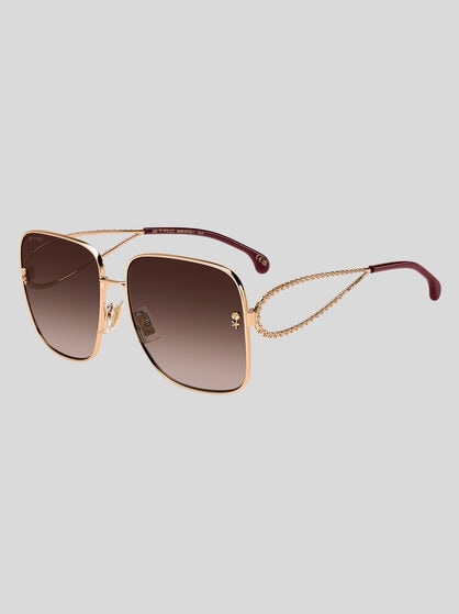 METAL PAISLEY SUNGLASSES