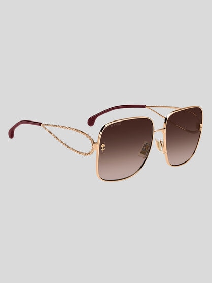 METAL PAISLEY SUNGLASSES