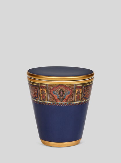 ROUNDED PORCELAIN CANDLE HOLDER