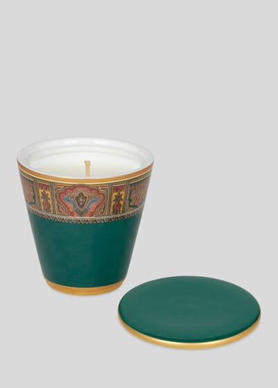 ROUNDED PORCELAIN CANDLE HOLDER