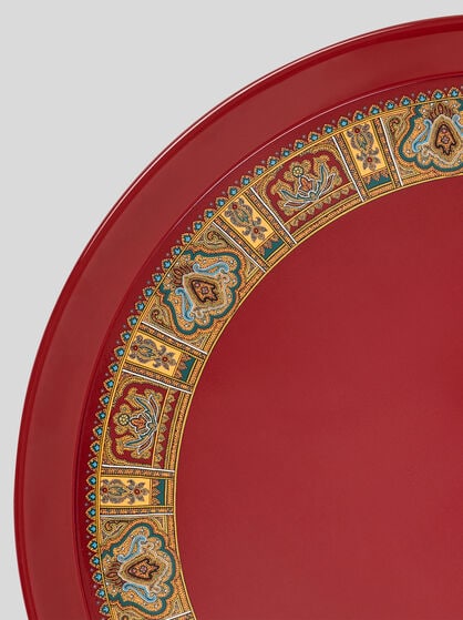 METAL TRAY WITH STAND