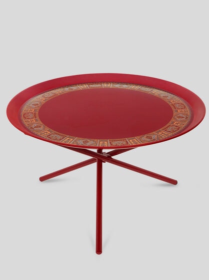 METAL TRAY WITH STAND