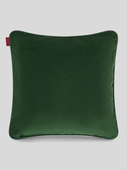 PRINTED SILK CUSHION