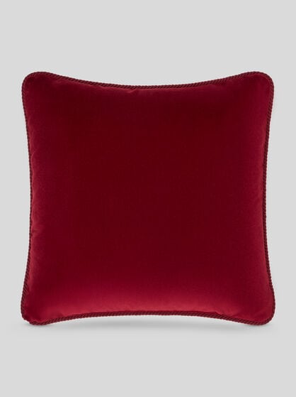 PRINTED SILK CUSHION