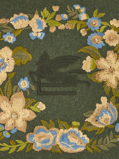 EMBROIDERED CUSHION