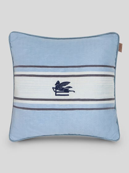CUSHION WITH ETRO PEGASO LOGO