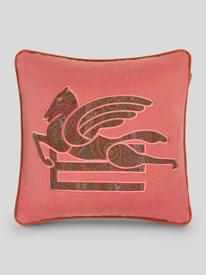 EMBROIDERED CUSHION