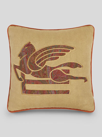 EMBROIDERED CUSHION