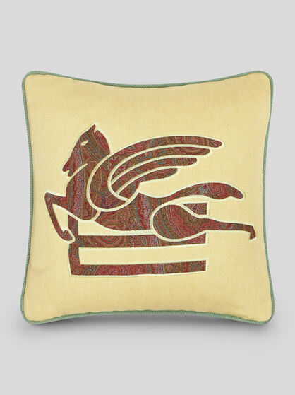 EMBROIDERED CUSHION