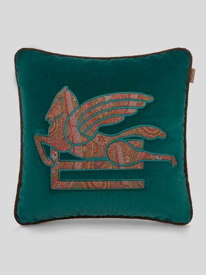 EMBROIDERED CUSHION