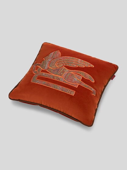 EMBROIDERED CUSHION