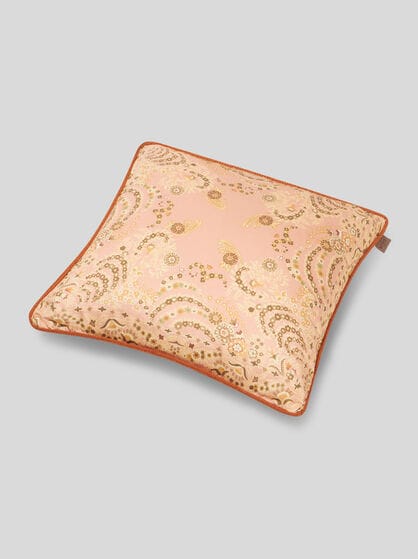 COTTON CUSHION WITH FLORAL PRINT