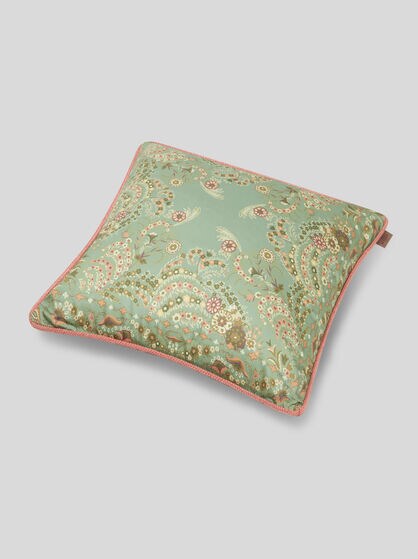 COTTON CUSHION WITH FLORAL PRINT