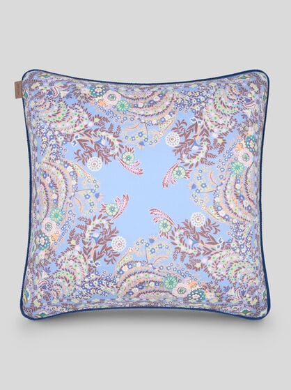 COTTON CUSHION WITH FLORAL PRINT