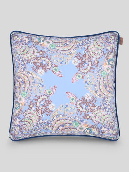 COTTON CUSHION WITH FLORAL PRINT