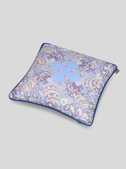 COTTON CUSHION WITH FLORAL PRINT