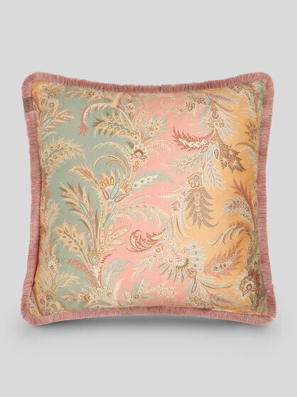CUSHION WITH PAISLEY MOTIF