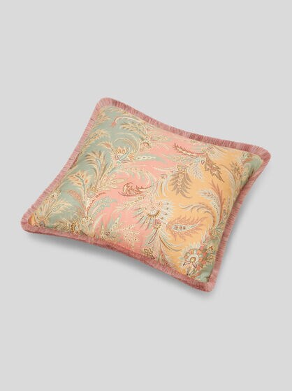 CUSHION WITH PAISLEY MOTIF