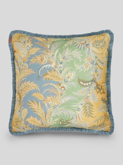 CUSHION WITH PAISLEY MOTIF