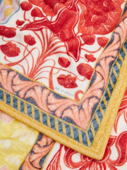 FLORAL BEACH TOWEL