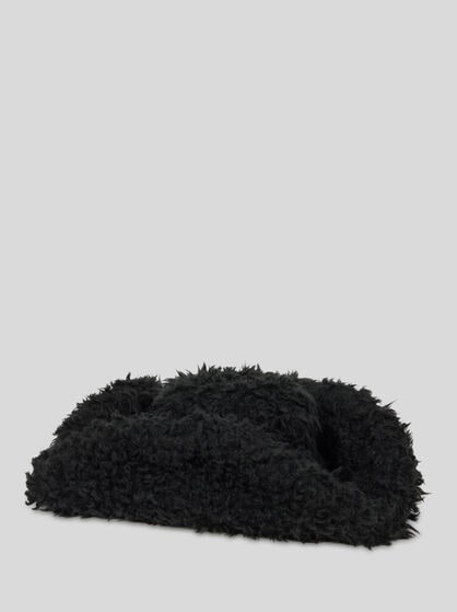 FAUX FUR COWBOY HAT