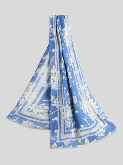 FLORAL SCARF