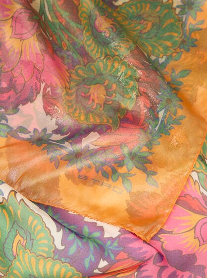 PRINTED SILK SCARF