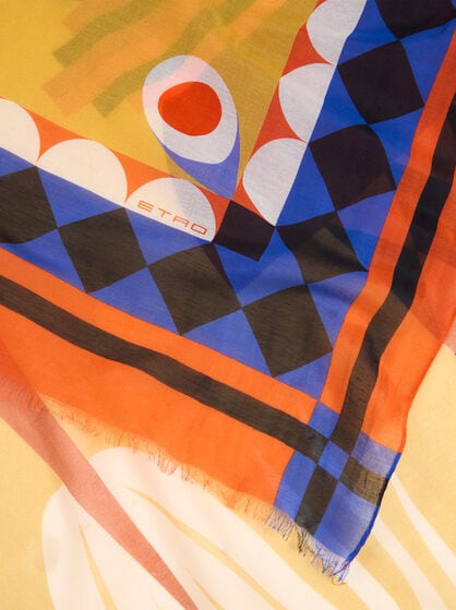 ETRO X AGOSTINO IACURCI MAXI SCARF