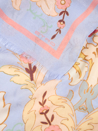 PRINTED JACQUARD SCARF