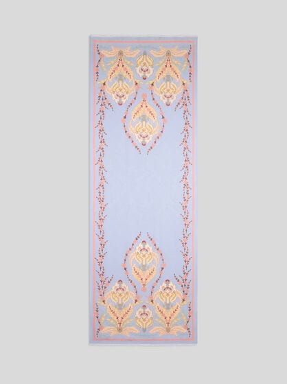 PRINTED JACQUARD SCARF