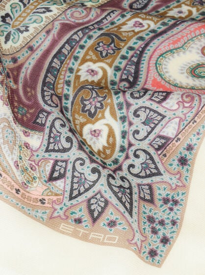 MULTICOLOURED CASHMERE SCARF