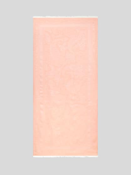 FLORAL PAISLEY JACQUARD SCARF