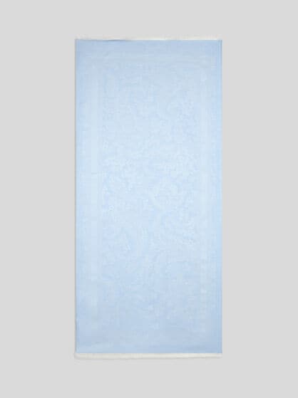 FLORAL PAISLEY JACQUARD SCARF